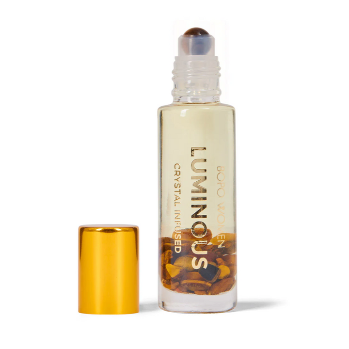 Luminous Crystal Perfume Roller, Tiger Eye - BOPO Women